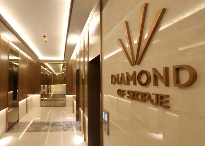 Lägenhet 180° View In Diamond Building Skopje